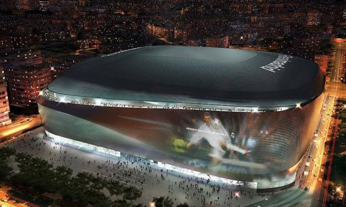 Реновирани стадион Реал Мадрид (фото: Facebook/RealMadrid)