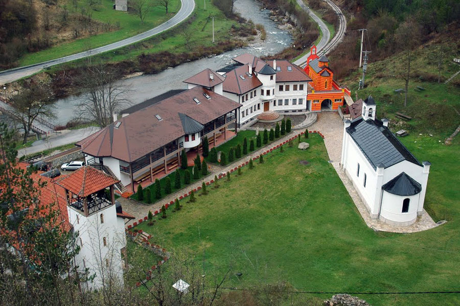 Вишеград - манастир Успенија Пресвете Богородице у Добруну