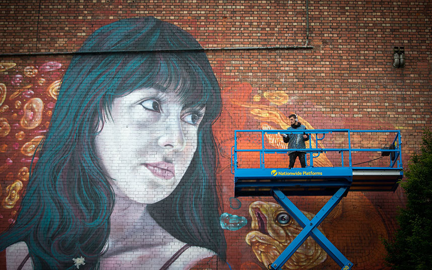 "Upfest" највећи европски бесплатни фестивал уличне умјетности и графита      (Фото:Getty)