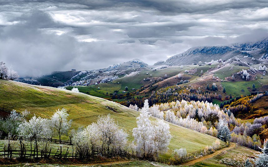 Пејзаж у Румунији