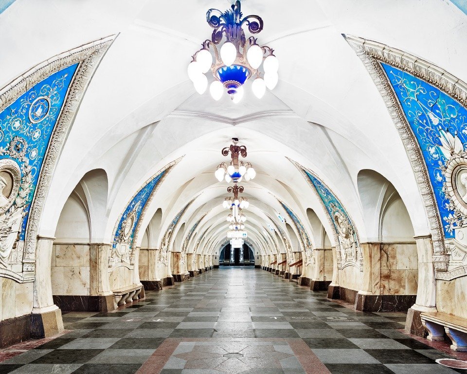 Московски метро: станица Таганска (фото: http://rs.sputniknews.com/)