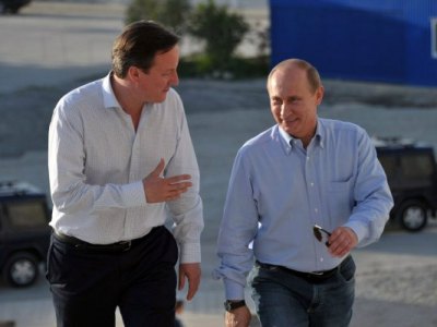 Дејвид Камерон и Владимир Путин - Фото: Beta/AP
