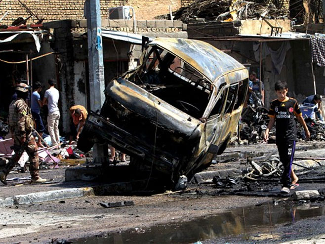 Бомбашки напад у Ираку - Фото: AP