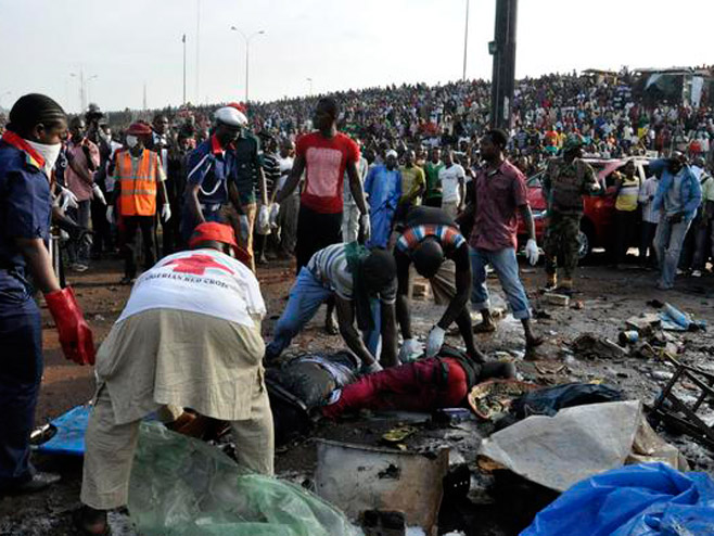 Експлозија у Абуџи, Нигерија - Фото: АП