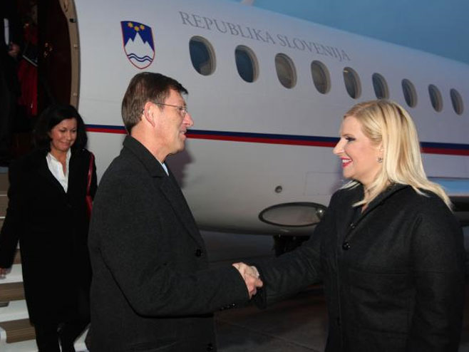 Почео долазак премијера -Миро Церар, Словенија - Фото: ТАНЈУГ