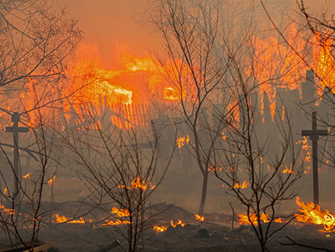Пожар у Русији - Фото: РИА Новости