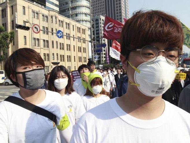 Епидемија  МЕРС-а у Јужној Кореји - Фото: AP