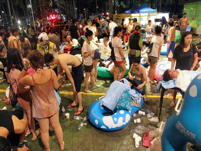 Тајван: несрећа у воденом парку - Фото: AFP