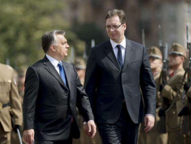 Вучић и Виктор Орбан - Фото: AP