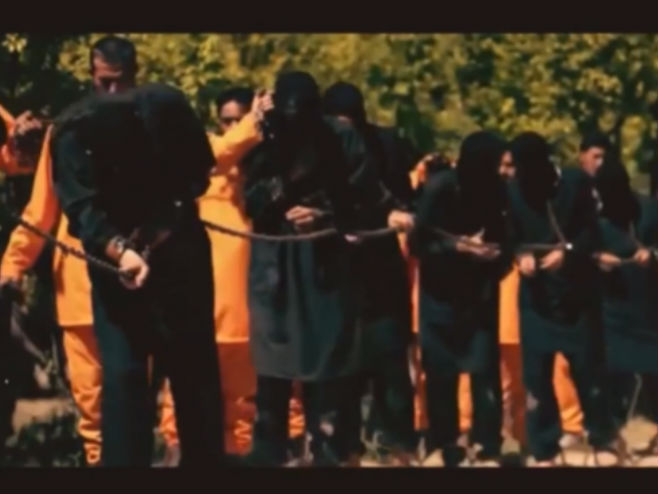 Погубљени заробљени припадници ИД - Фото: Screenshot