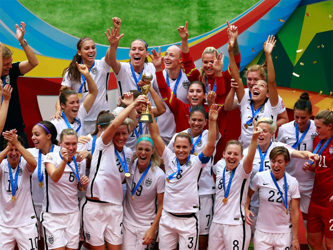 Фудбалерке САД шампиони свијета - Фото: Getty Images