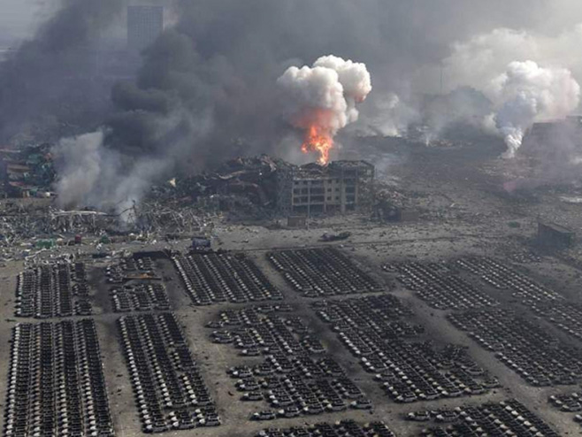 Нове експлозије у Тјанђину - Фото: nezavisne novine