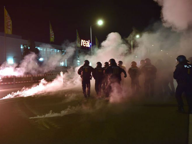 Сукоби полиције и неонациста у Хајденау - Фото: Getty Images