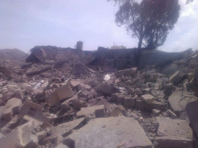 Бомбардовање у Јемену  (архива) (фото: Twitter @msf_yemen) - 