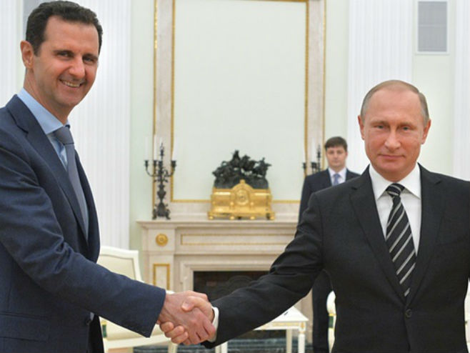 Путин и Асад - Фото: AP