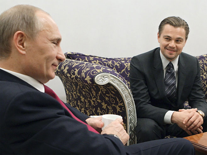 Владимир Путин и Леонардо Дикаприо (Фото:  Sputnik/ Алексей Дружинин) - 