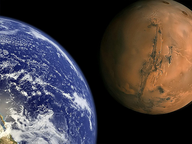 Земља и Марс (Фото: Flicr / Bluedharma / илустрација) - 