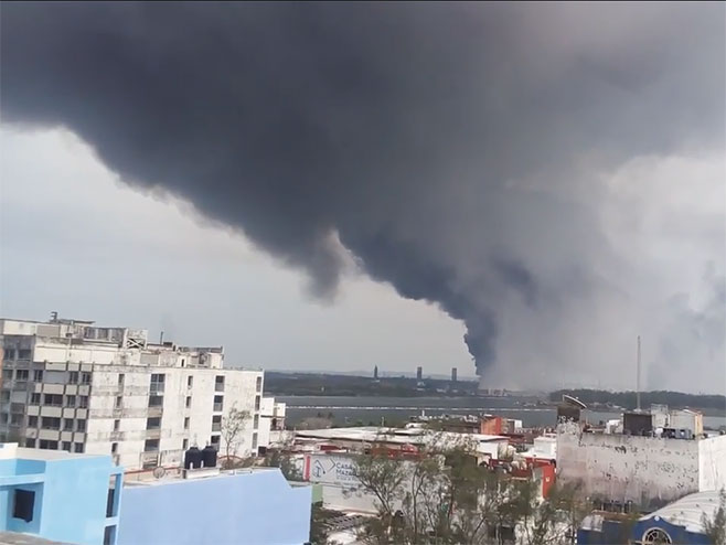 Мексико: снажна експлозија у нафтном постројењу - Фото: Screenshot/YouTube