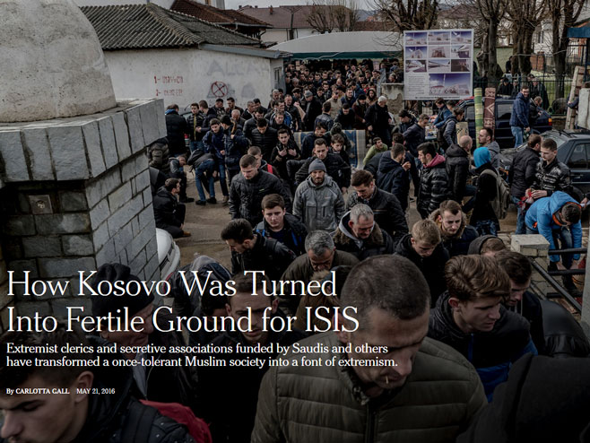 Косово мека за ИД - Фото: New York Times 