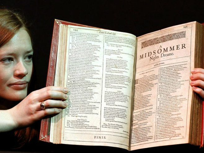 Шекспирова збирка продата за два и по милиона евра - Фото: Screenshot