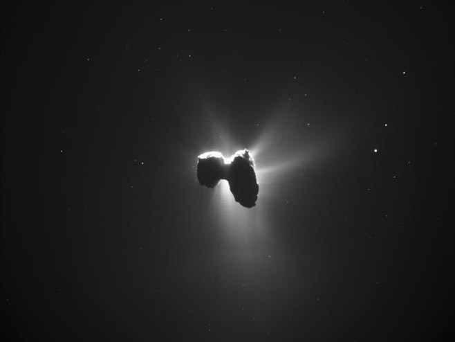Комета 67П/Чурјумов (Фото: ESA/Rosetta/NavCam) - 