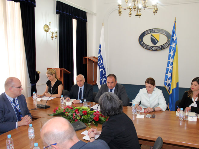 Црнадак примио делегацију амбасадора при ОЕБС-у у Бечу - Фото: СРНА