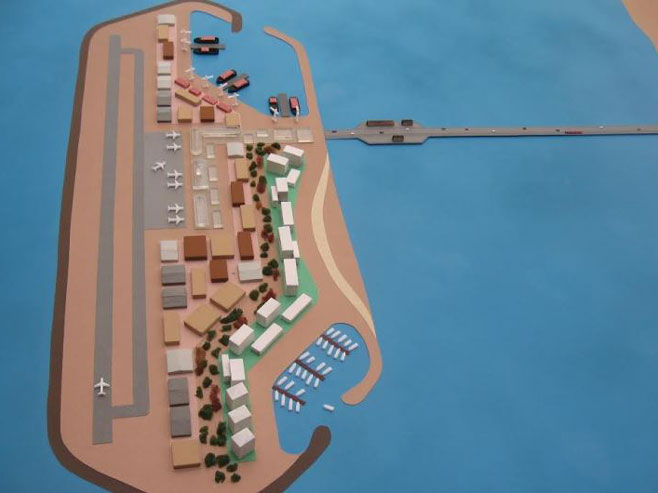 Пројекат вјештачког острва код обале Газе (Фото: Courtesy/The Israel Project) - 