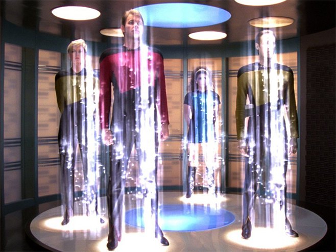 Сцена телепортације из познате научно-фантастичне серије Звјездане стазте (Фото: сцена из серије) - 