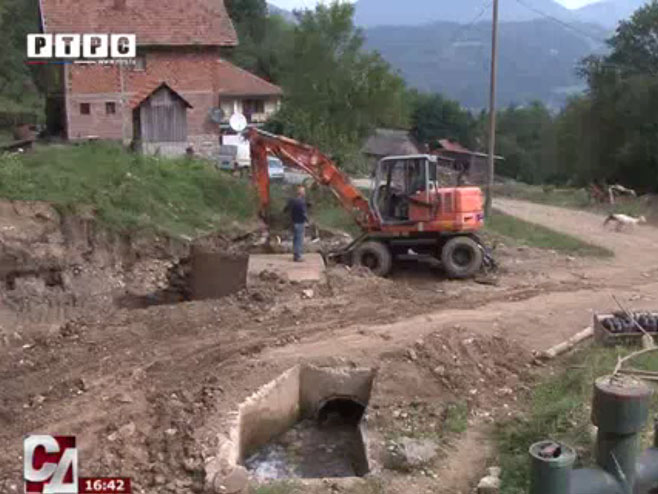 У Сопотнику почела изградња изворишта воде за пиће - Фото: РТРС