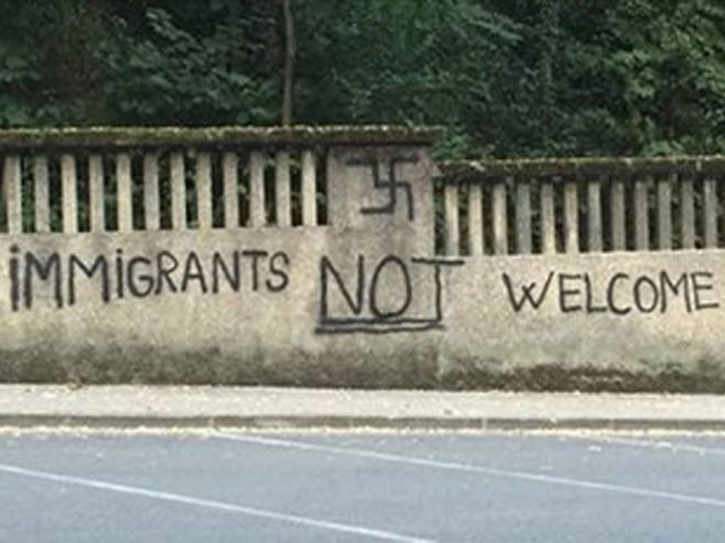 Загреб- Неонацистички графити на више мјеста - Фото: Screenshot