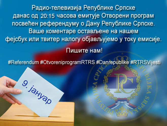 Референдум - Отворени програм 20:15 - Фото: РТРС