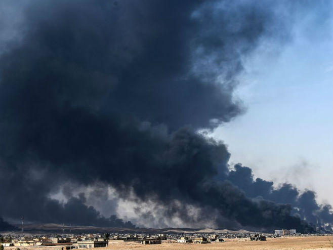 Мосул у диму - Фото: Getty Images