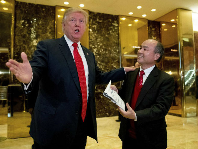 Доналд Трамп и Масајоши Сон - Фото: AP