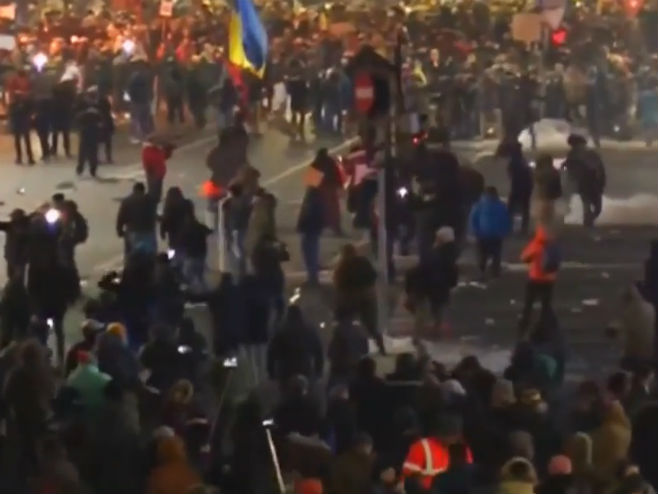 Румунија-протести - Фото: Screenshot/YouTube