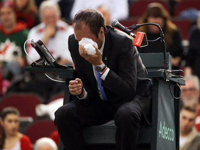 Канада суспендована, тенисер погодио судију у око - Фото: Getty Images