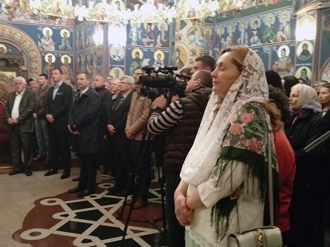 Бијељина - Васкршња литургија - Фото: СРНА