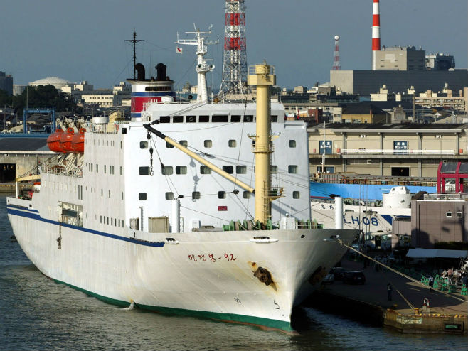 Путнички брод из Сјеверне Кореје стигао у Владивосток - Фото: AP