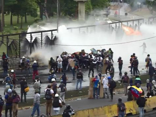 Каракас - сукоби - Фото: Screenshot/YouTube
