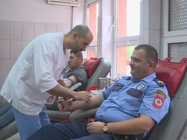 МУП- акција даривања крви - Фото: РТРС