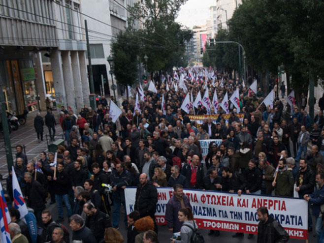 Атина - штрајк - Фото: илустрација