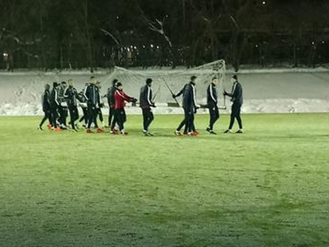Тренинг фудбалера Звезде у Москви (фото: Вељко Ивановић / РАС Србија) - 