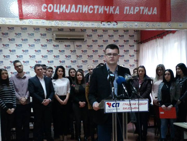 Игор Цвијановић, предсједник младих Социјалистичке партије - Фото: РТРС