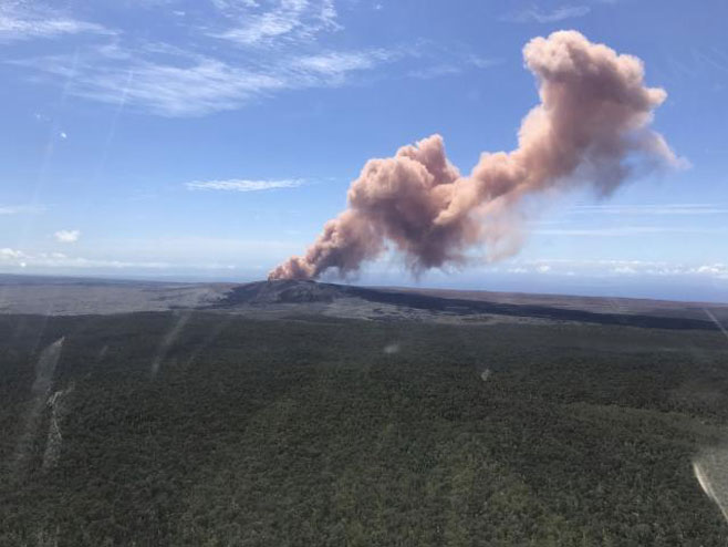 Вулкан Килауеа на Хавајима - Фото: TANJUG, REUTERS, AFP, BETA