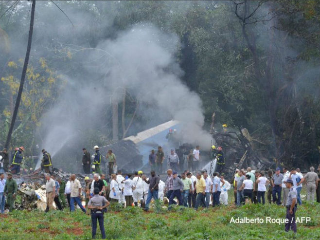 Срушио се путнички авион након полијетања из Хаване - Фото: AFP