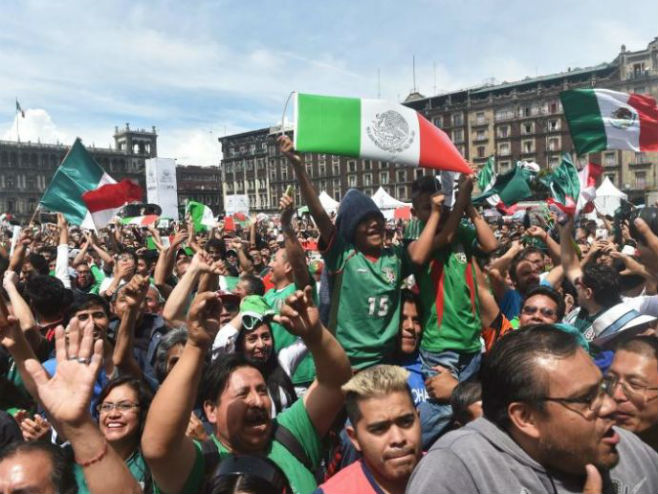 Славље мексичких навијача - Фото: AFP
