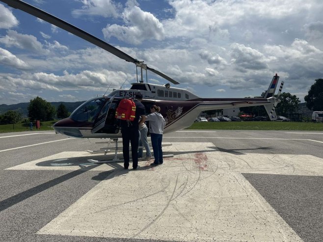 Пацијент из Бањалуке хеликоптером транспортован за Београд