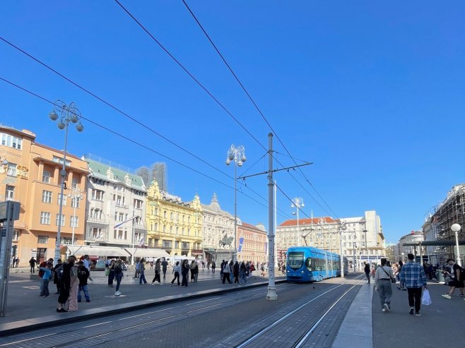 Трг бана Јелачића, Загреб Трг бана Јелачића, Загреб - Фото: РТРС
