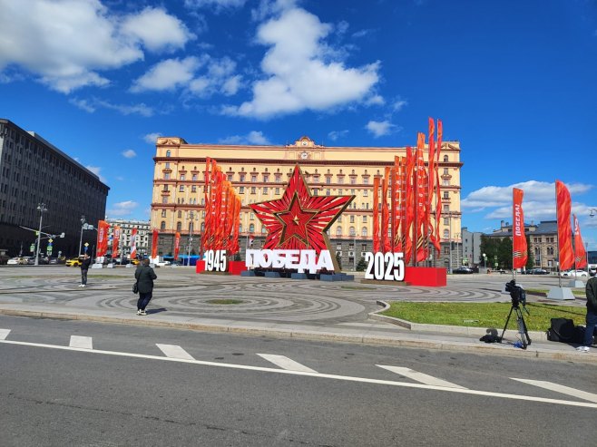 Москва, припреме за Дан побједе Москва, припреме за Дан побједе - Фото: РТРС