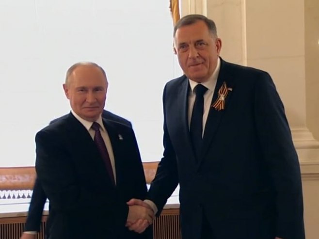 Владимир Путин и Милорад Додик Владимир Путин и Милорад Додик - Фото: Уступљена фотографија