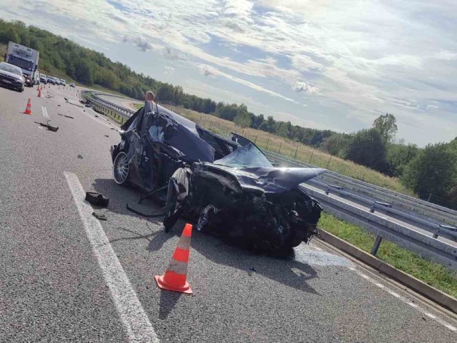 Саобраћајна незгода у Добоју Саобраћајна незгода у Добоју - Фото: Уступљена фотографија